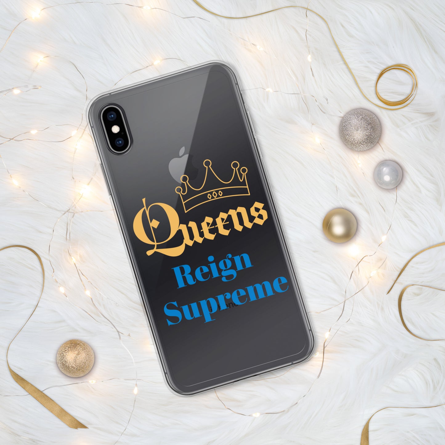Queens Reign - Clear Case for iPhone®