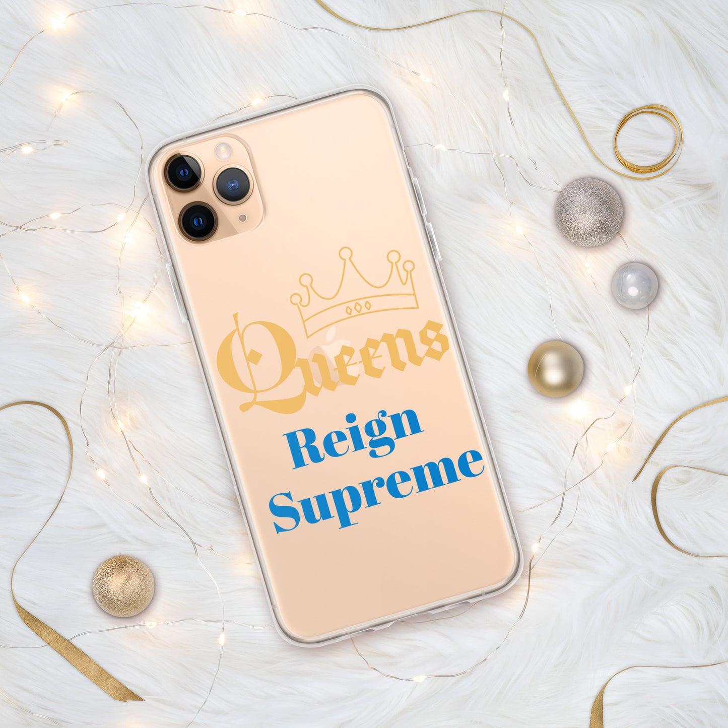 Queens Reign - Clear Case for iPhone®