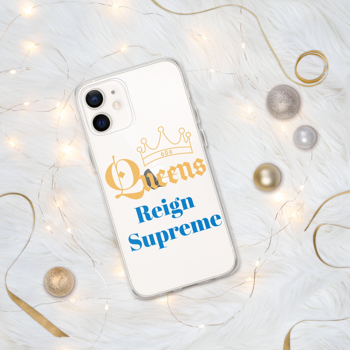 Queens Reign - Clear Case for iPhone®