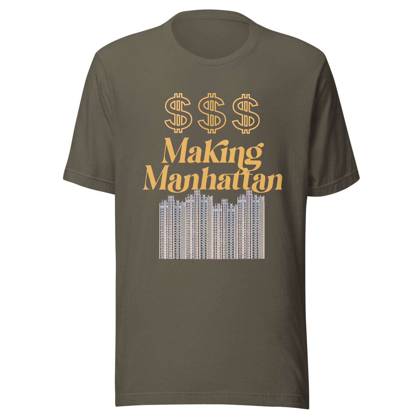 Money Manhattan Unisex t-shirt