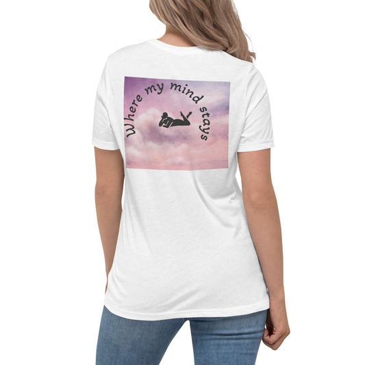 Mind in Clouds - Women's Relaxed T-Shirt